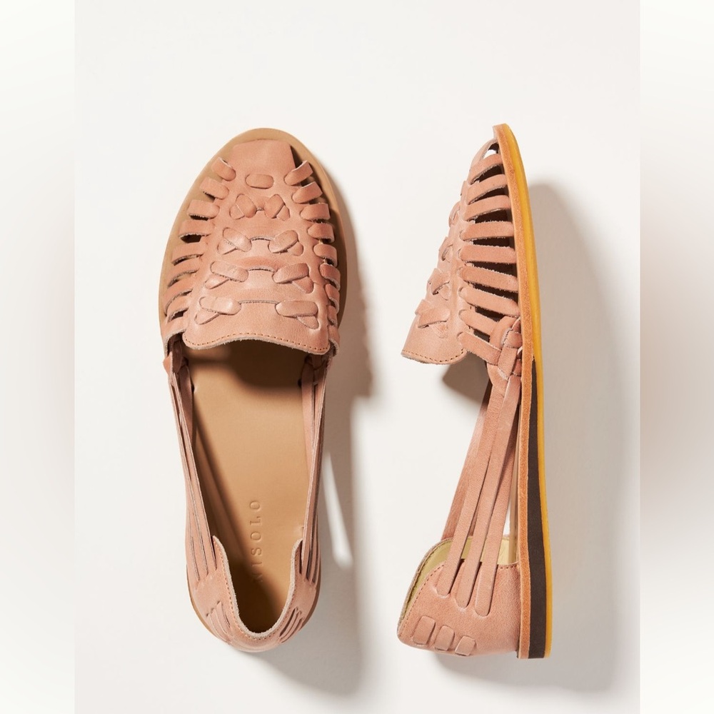 NEW Nisolo Woven Leather Sandals - Picture 2 of 4